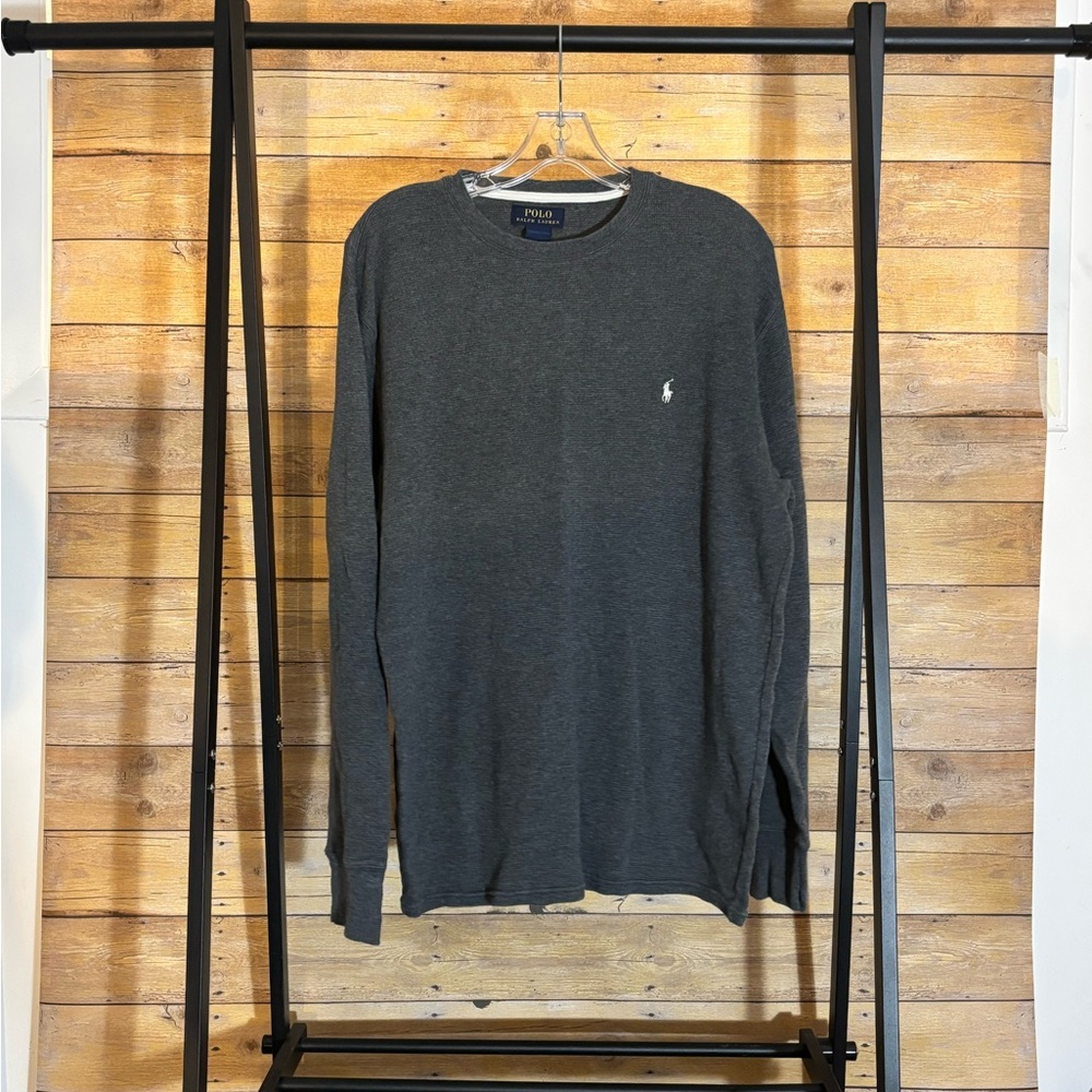 Polo by Ralph Lauren Men's Gray Thermal